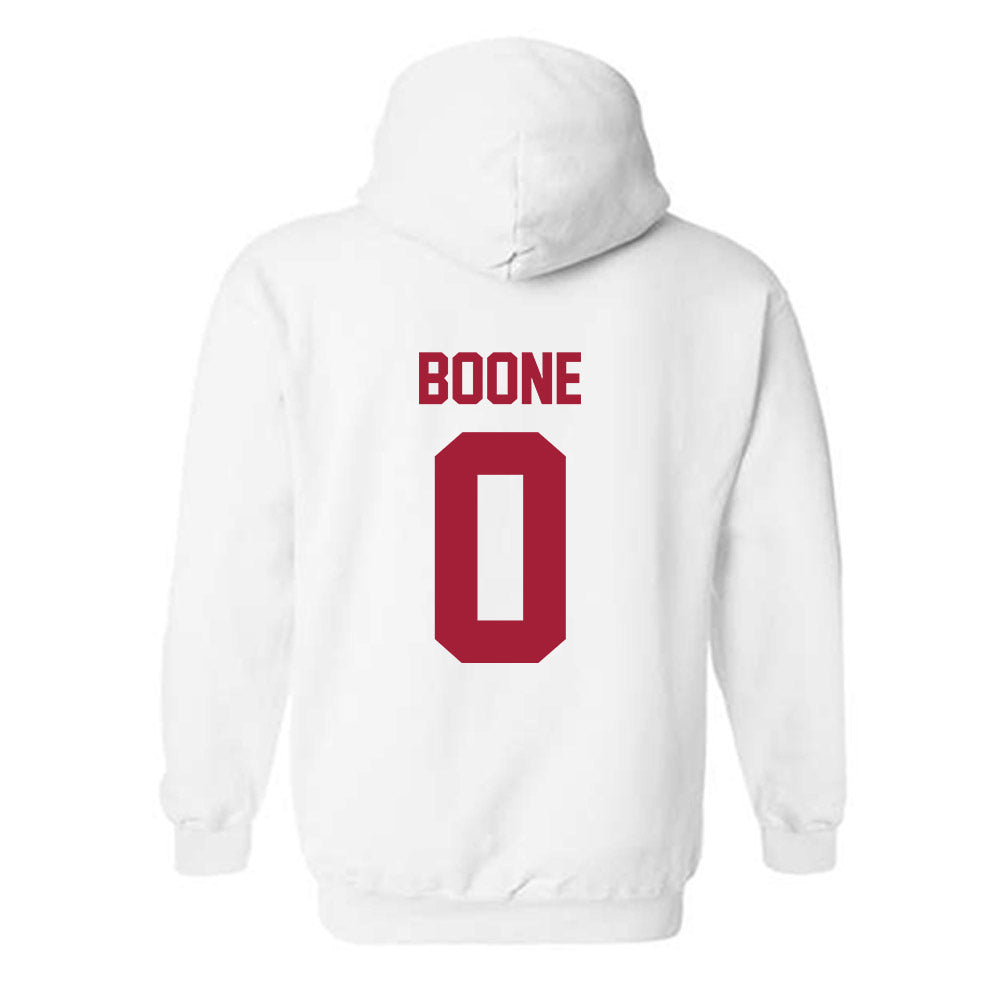 Arkansas - NCAA Football : Justus Boone - Generic Shersey Hooded Sweatshirt-1
