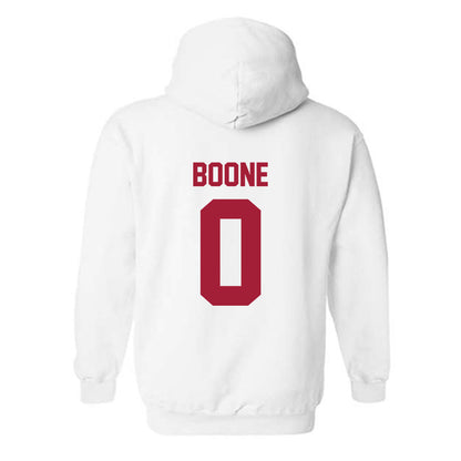 Arkansas - NCAA Football : Justus Boone - Generic Shersey Hooded Sweatshirt-1