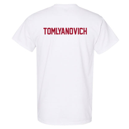 Arkansas - NCAA Men's Track & Field : TJ Tomlyanovich - Generic Shersey T-Shirt