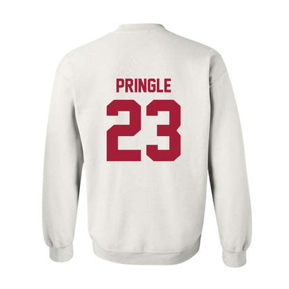 Arkansas - NCAA Men's Basketball : Nick Pringle - Generic Shersey Crewneck Sweatshirt-1