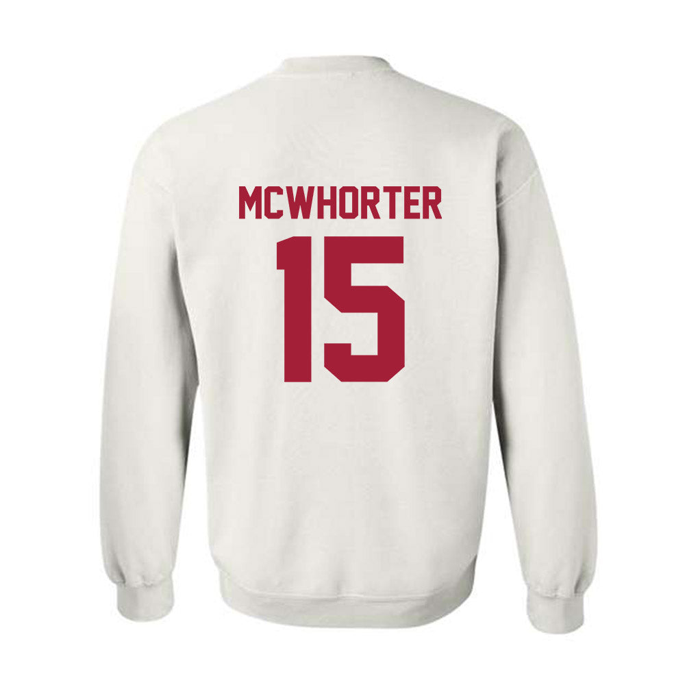 Arkansas - NCAA Softball : Lillie-Faye McWhorter - Generic Shersey Crewneck Sweatshirt-1