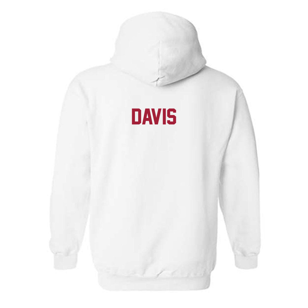 Arkansas - NCAA Women's Track & Field : Kayla Davis - Generic Shersey Hooded Sweatshirt-1