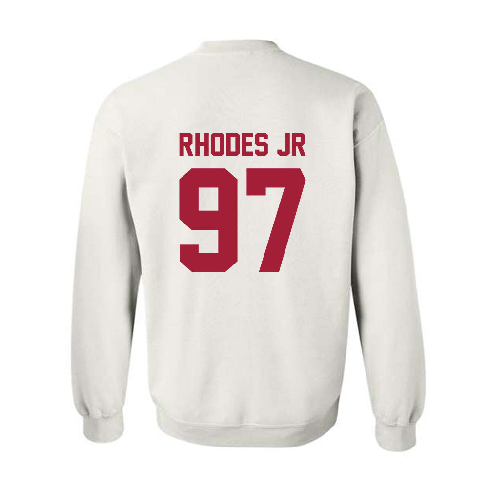 Arkansas - NCAA Football : Quincy Rhodes Jr - Generic Shersey Crewneck Sweatshirt-1