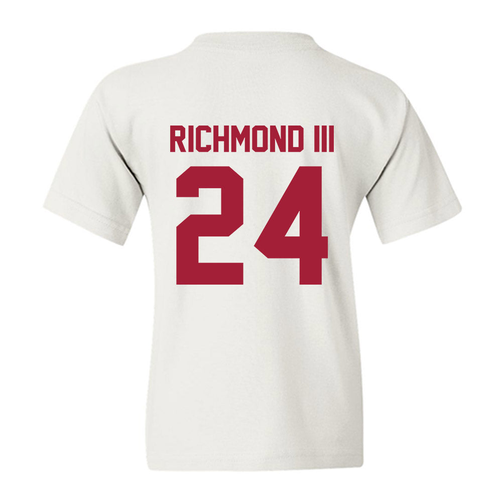 Arkansas - NCAA Men's Basketball : Billy Richmond III - Generic Shersey Youth T-Shirt-1