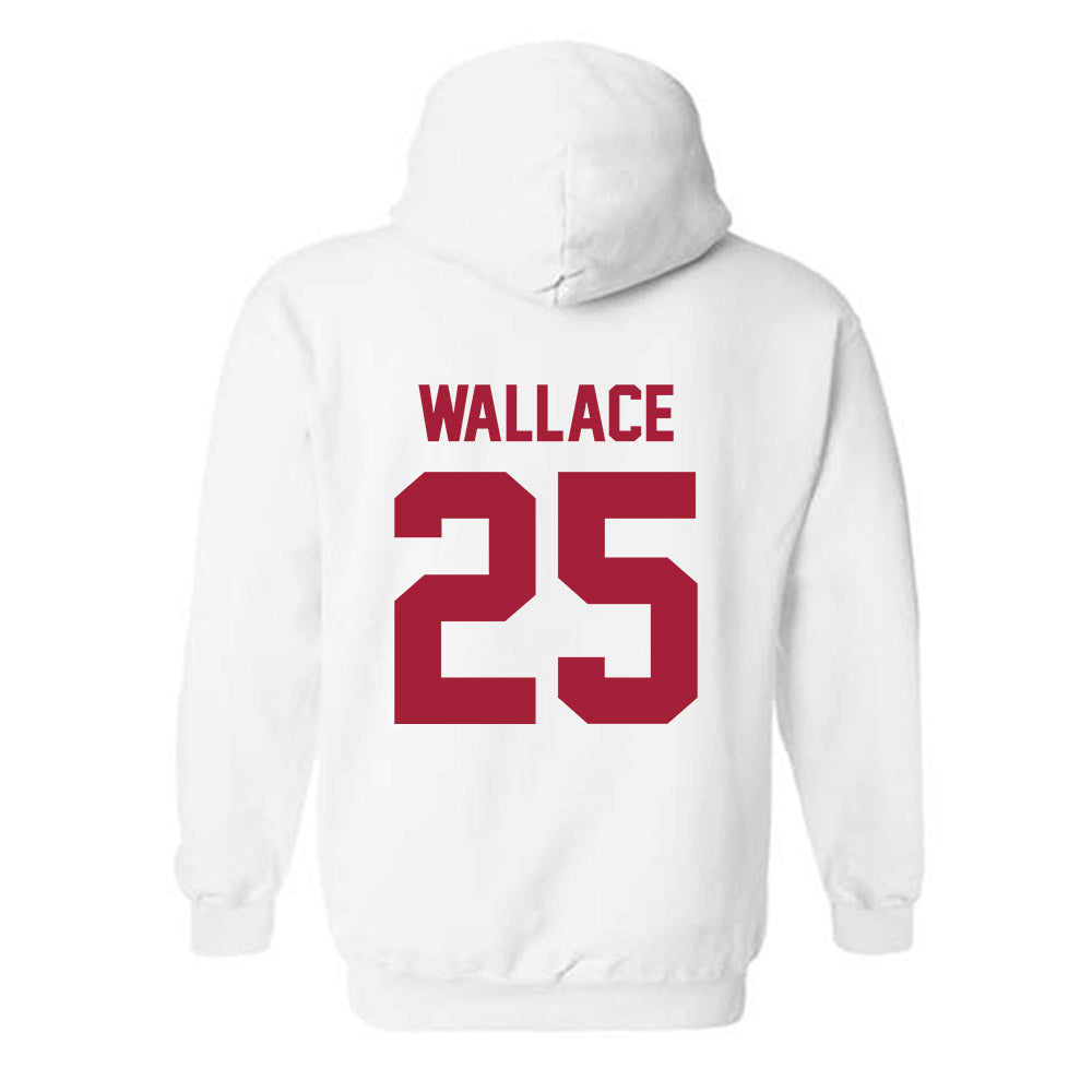 Arkansas - NCAA Football : Tavion Wallace - Generic Shersey Hooded Sweatshirt-1
