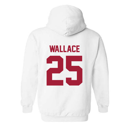 Arkansas - NCAA Football : Tavion Wallace - Generic Shersey Hooded Sweatshirt-1