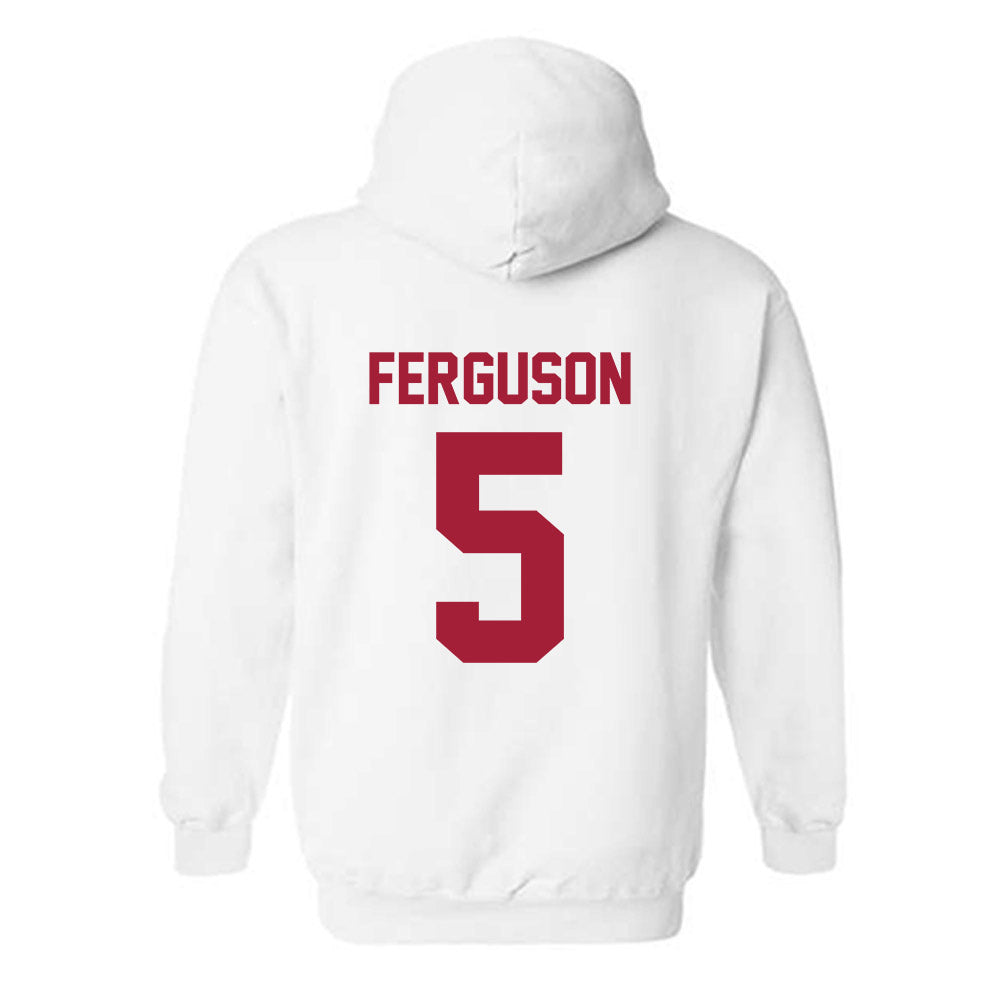 Arkansas - NCAA Football : Ja'kayden Ferguson - Generic Shersey Hooded Sweatshirt-1