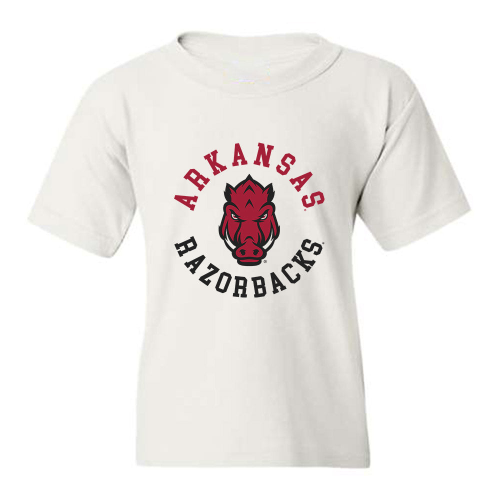 Arkansas - NCAA Football : Ahkhari Johnson - Youth T-Shirt