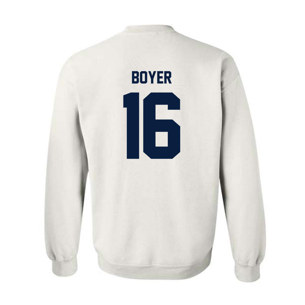 Monmouth - NCAA Men's Lacrosse : Daniel Boyer - Classic Shersey Crewneck Sweatshirt-1