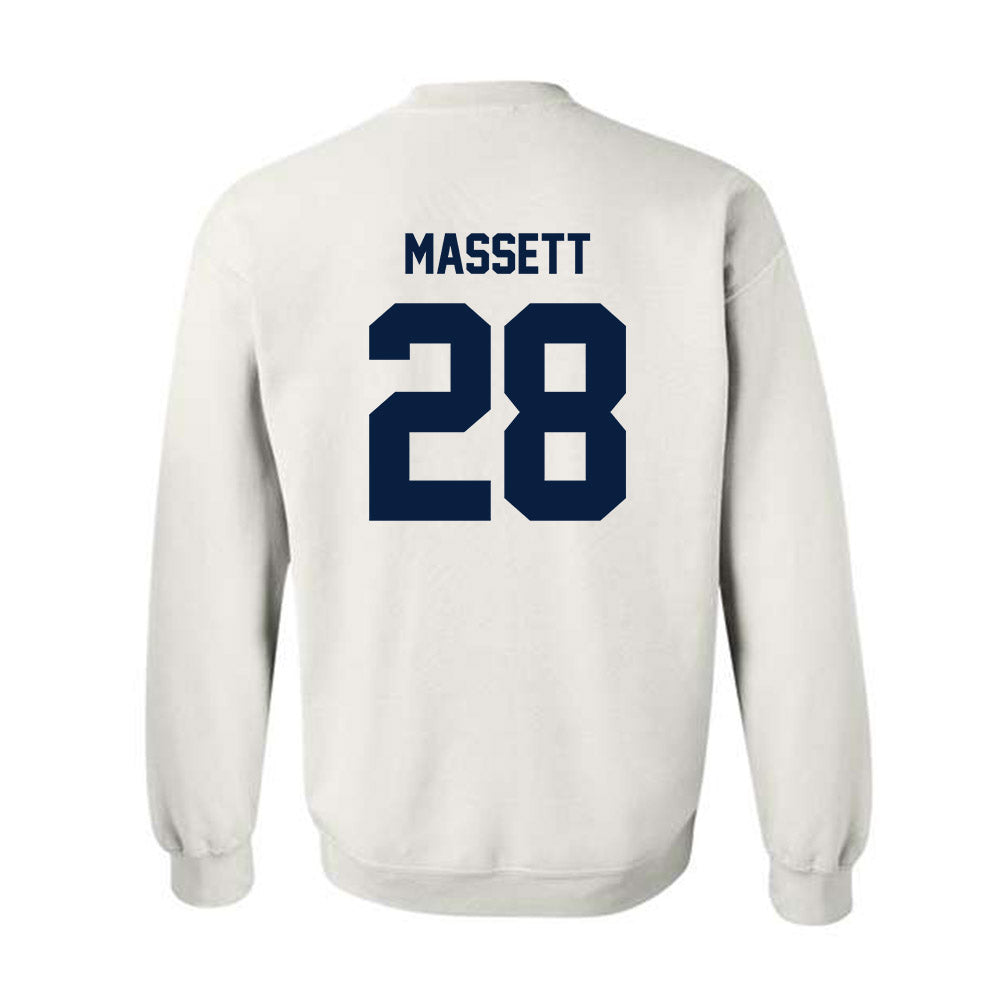 Monmouth - NCAA Men's Lacrosse : Sean Massett - Classic Shersey Crewneck Sweatshirt-1