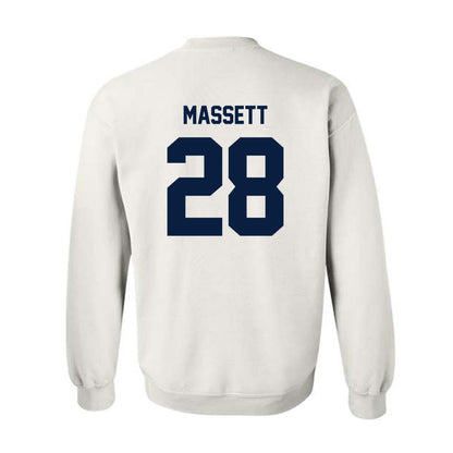 Monmouth - NCAA Men's Lacrosse : Sean Massett - Classic Shersey Crewneck Sweatshirt-1