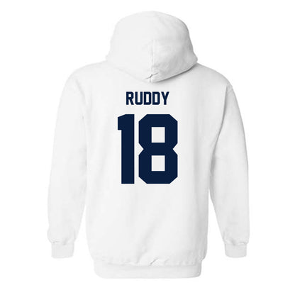 Monmouth - NCAA Baseball : Colin Ruddy - Classic Shersey Hooded Sweatshirt-1