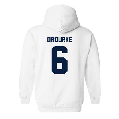 Monmouth - NCAA Men's Lacrosse : Ryan O'Rourke - Classic Shersey Hooded Sweatshirt-1