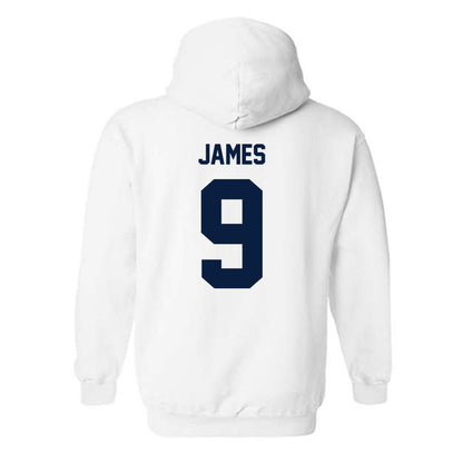Monmouth - NCAA Football : Maxwell James - Classic Shersey Hooded Sweatshirt