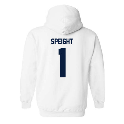 Monmouth - NCAA Football : Tj Speight - Classic Shersey Hooded Sweatshirt