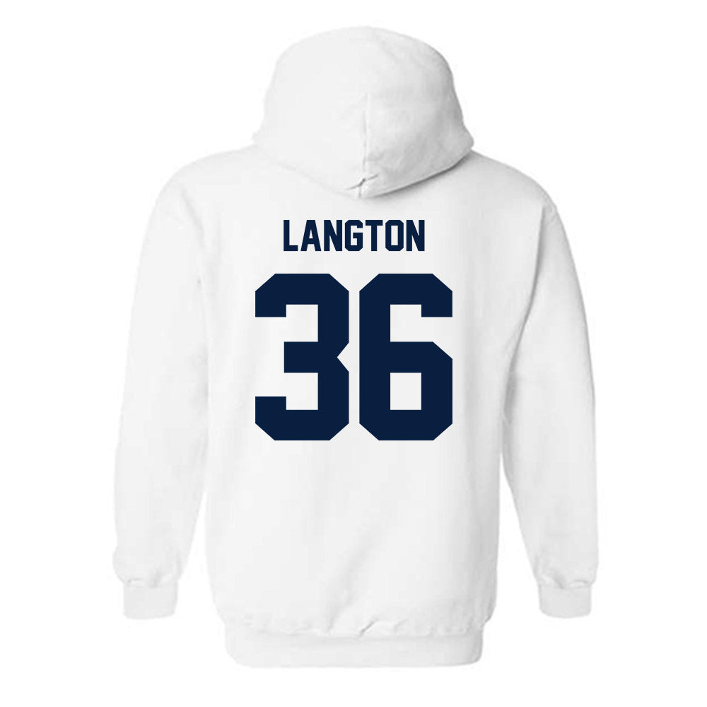 Monmouth - NCAA Football : Steven Langton - Classic Shersey Hooded Sweatshirt