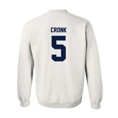 Monmouth - NCAA Men's Lacrosse : Ethan Cronk - Classic Shersey Crewneck Sweatshirt-1