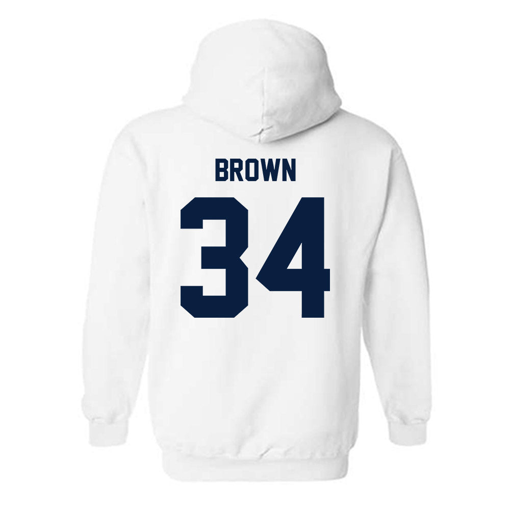 Monmouth - NCAA Football : Anthony brown - Classic Shersey Hooded Sweatshirt-1