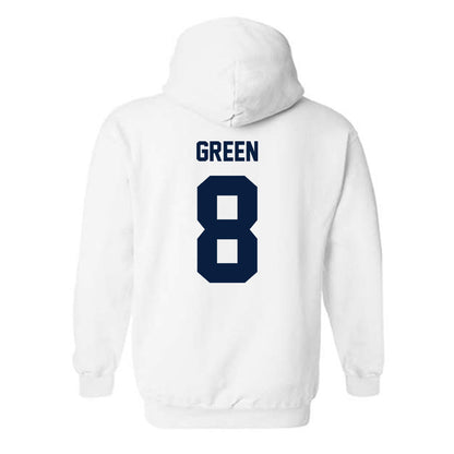 Monmouth - NCAA Men's Basketball : Christopher Green - Classic Shersey Hooded Sweatshirt-1