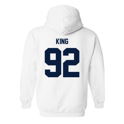 Monmouth - NCAA Football : Chris King - Hooded Sweatshirt