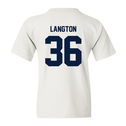 Monmouth - NCAA Football : Steven Langton - Classic Shersey Youth T-Shirt