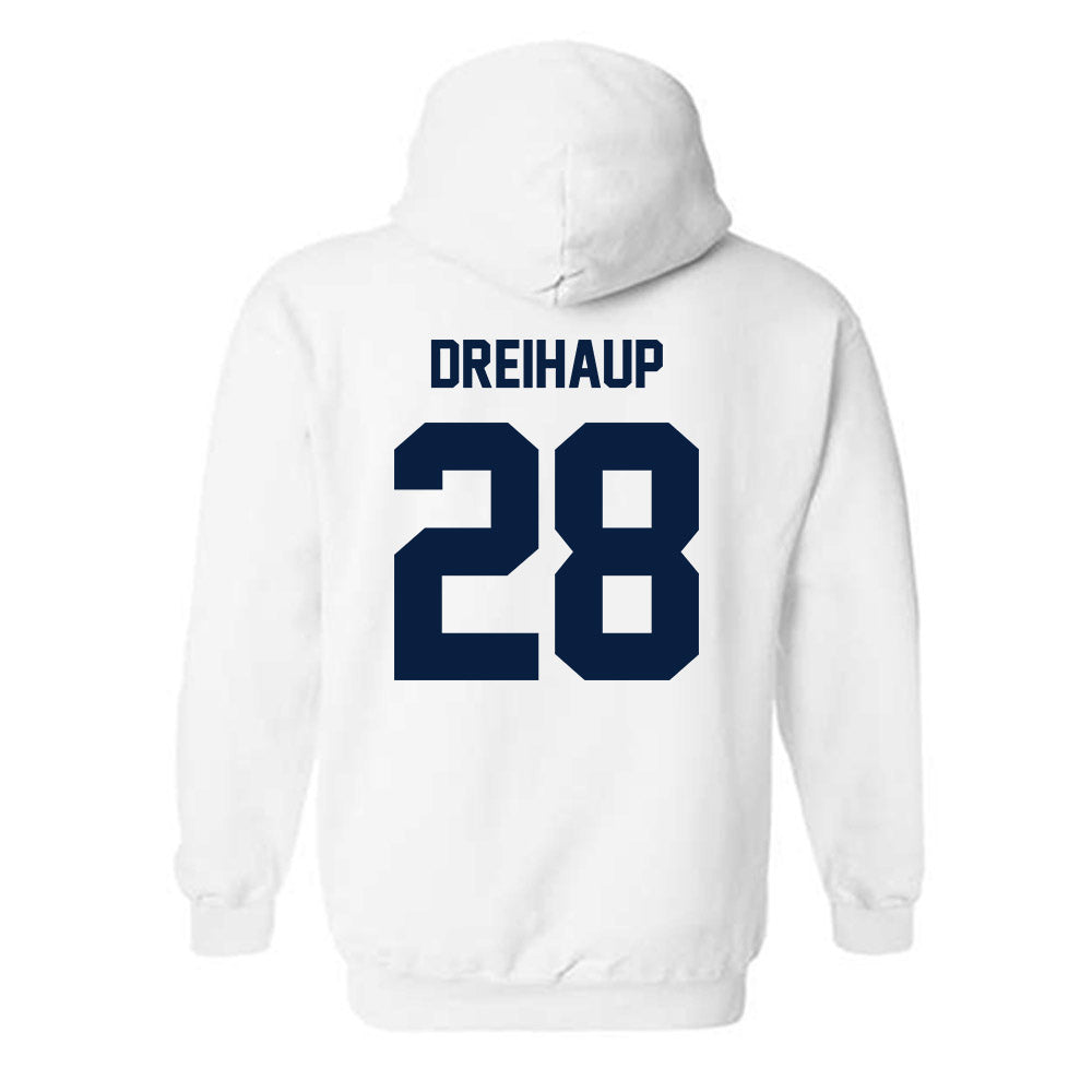 Monmouth - NCAA Women's Soccer : Alex Dreihaup - Classic Shersey Hooded Sweatshirt-1