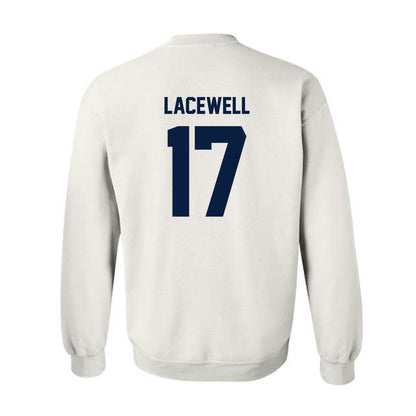 Monmouth - NCAA Men's Lacrosse : Terrence Lacewell - Classic Shersey Crewneck Sweatshirt-1