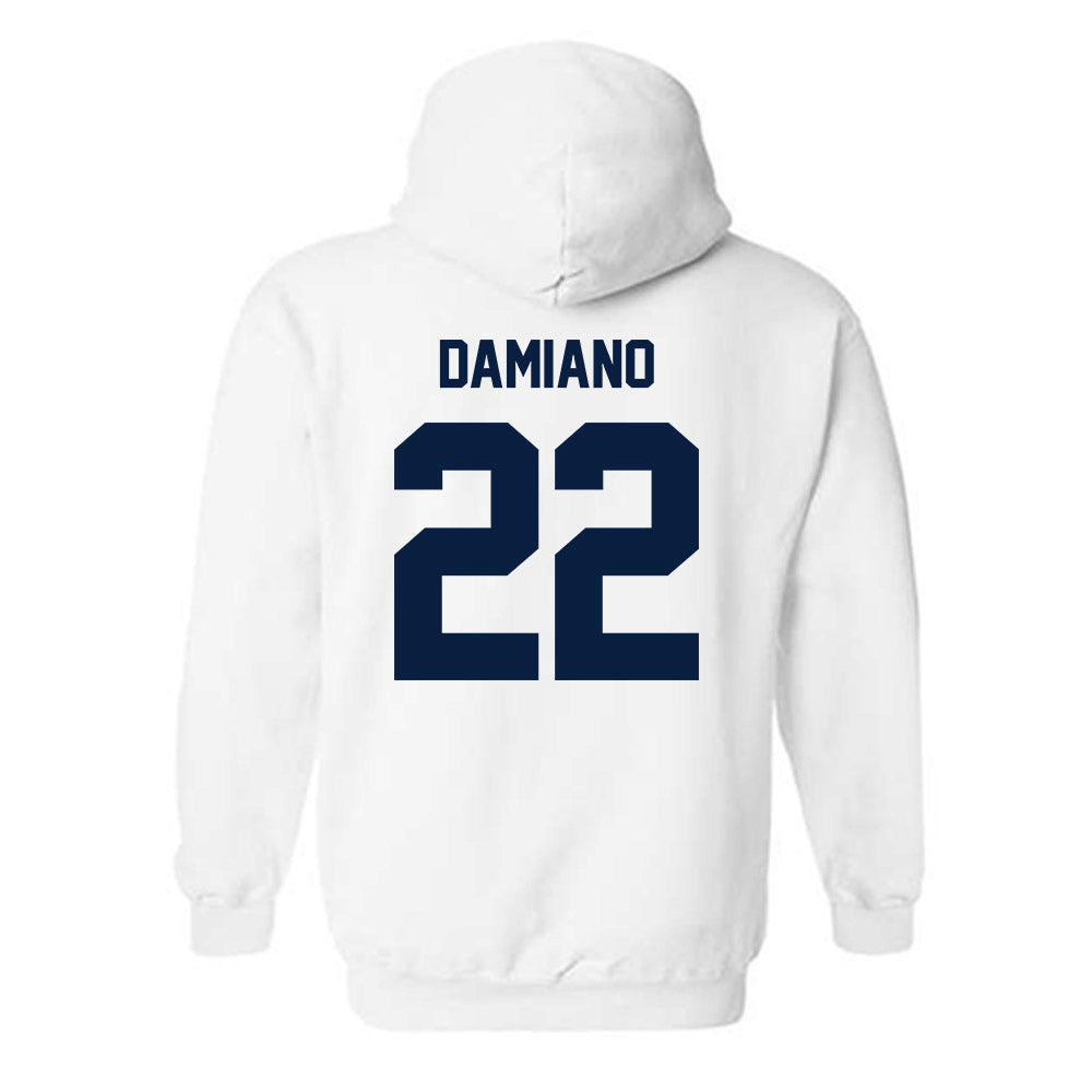 Monmouth - NCAA Men's Soccer : Tommy Damiano - Classic Shersey Hooded Sweatshirt-1