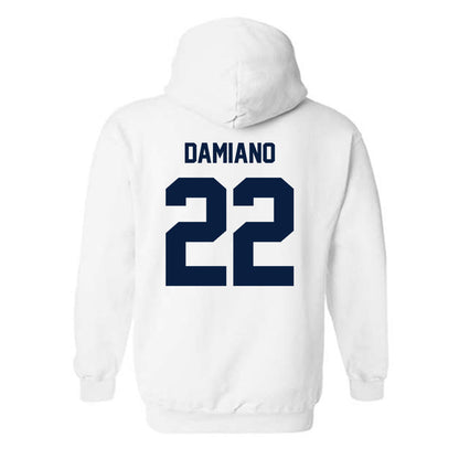 Monmouth - NCAA Men's Soccer : Tommy Damiano - Classic Shersey Hooded Sweatshirt-1