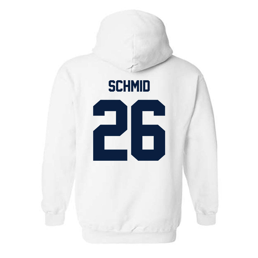 Monmouth - NCAA Baseball : Andrew Schmid - Classic Shersey Hooded Sweatshirt-1