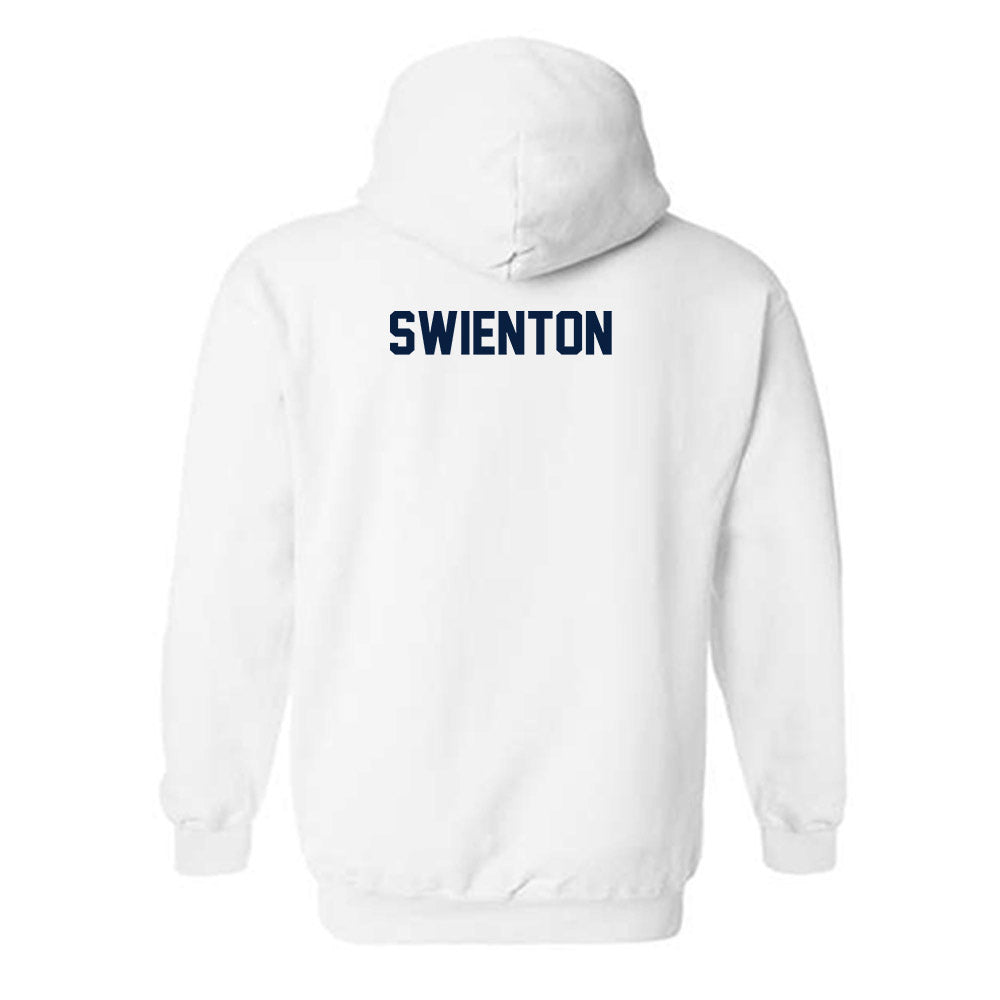 Monmouth - NCAA Men's Golf : Quinn Swienton - Classic Shersey Hooded Sweatshirt-1