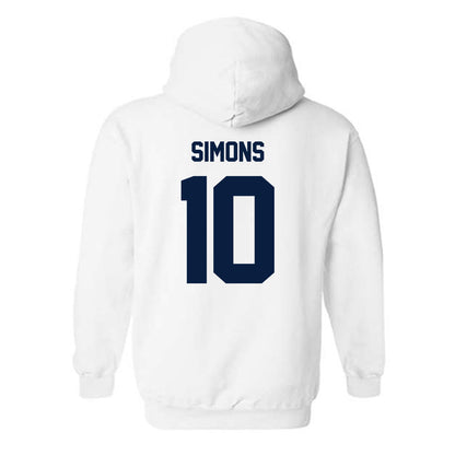 Monmouth - NCAA Softball : Savannah Simons - Classic Shersey Hooded Sweatshirt