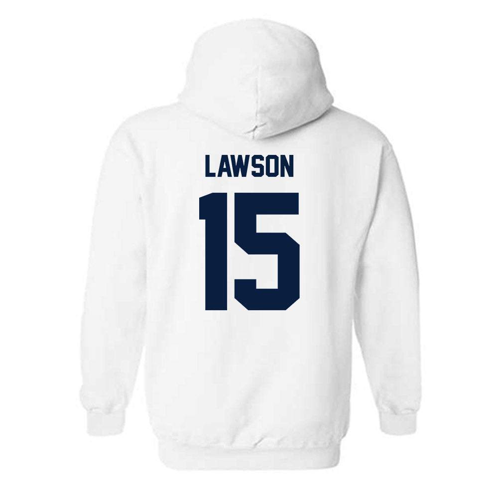 Monmouth - NCAA Softball : Bri Lawson - Classic Shersey Hooded Sweatshirt-1