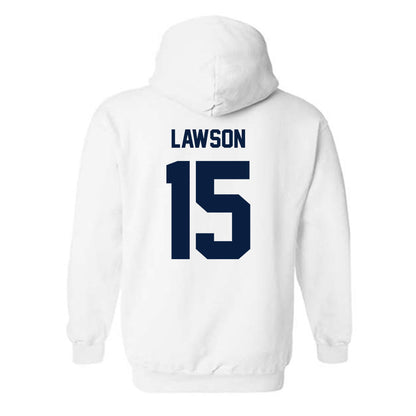 Monmouth - NCAA Softball : Bri Lawson - Classic Shersey Hooded Sweatshirt-1