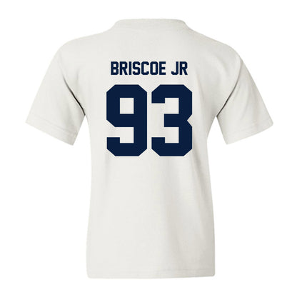 Monmouth - NCAA Football : DJ Briscoe Jr - Classic Shersey Youth T-Shirt-1