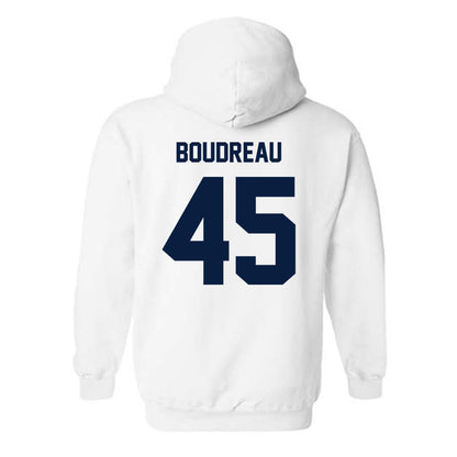 Monmouth - NCAA Men's Lacrosse : Mitch Boudreau - Classic Shersey Hooded Sweatshirt-1