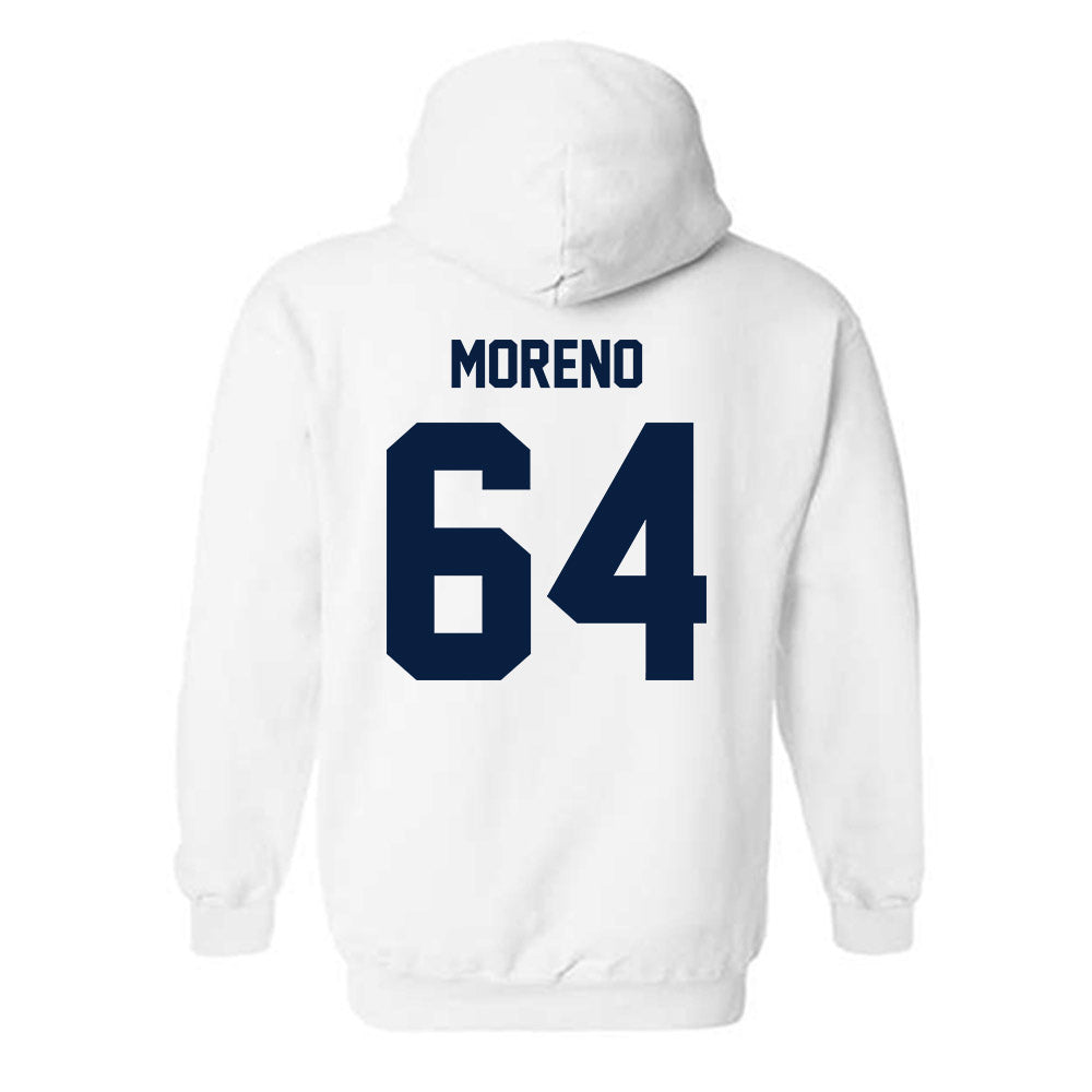Monmouth - NCAA Football : Chris Moreno - Classic Shersey Hooded Sweatshirt-1