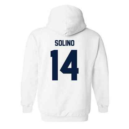 Monmouth - NCAA Football : Christian Solino - Hooded Sweatshirt