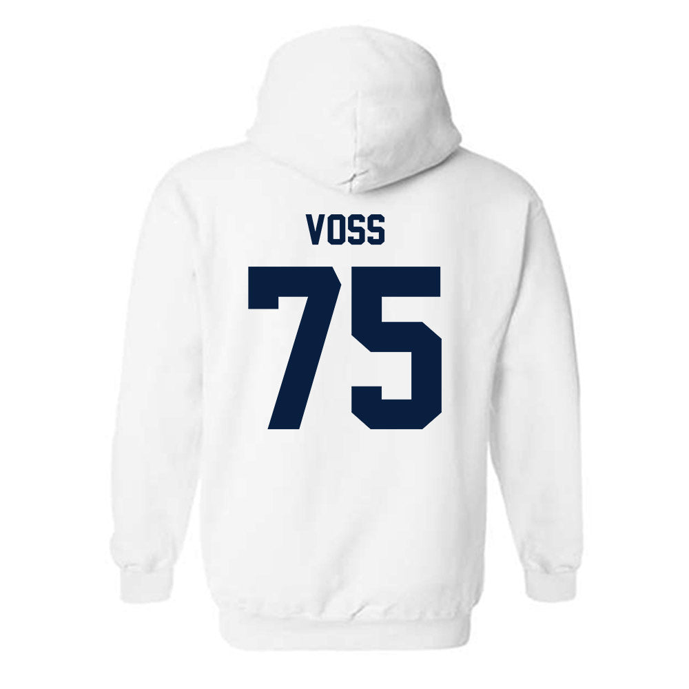 Monmouth - NCAA Football : James Voss - Classic Shersey Hooded Sweatshirt