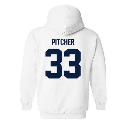 Monmouth - NCAA Men's Lacrosse : Cole Pitcher - Classic Shersey Hooded Sweatshirt