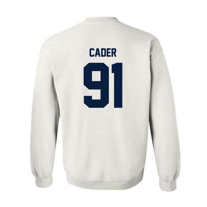 Monmouth - NCAA Football : Thomas Cader - Classic Shersey Crewneck Sweatshirt-1
