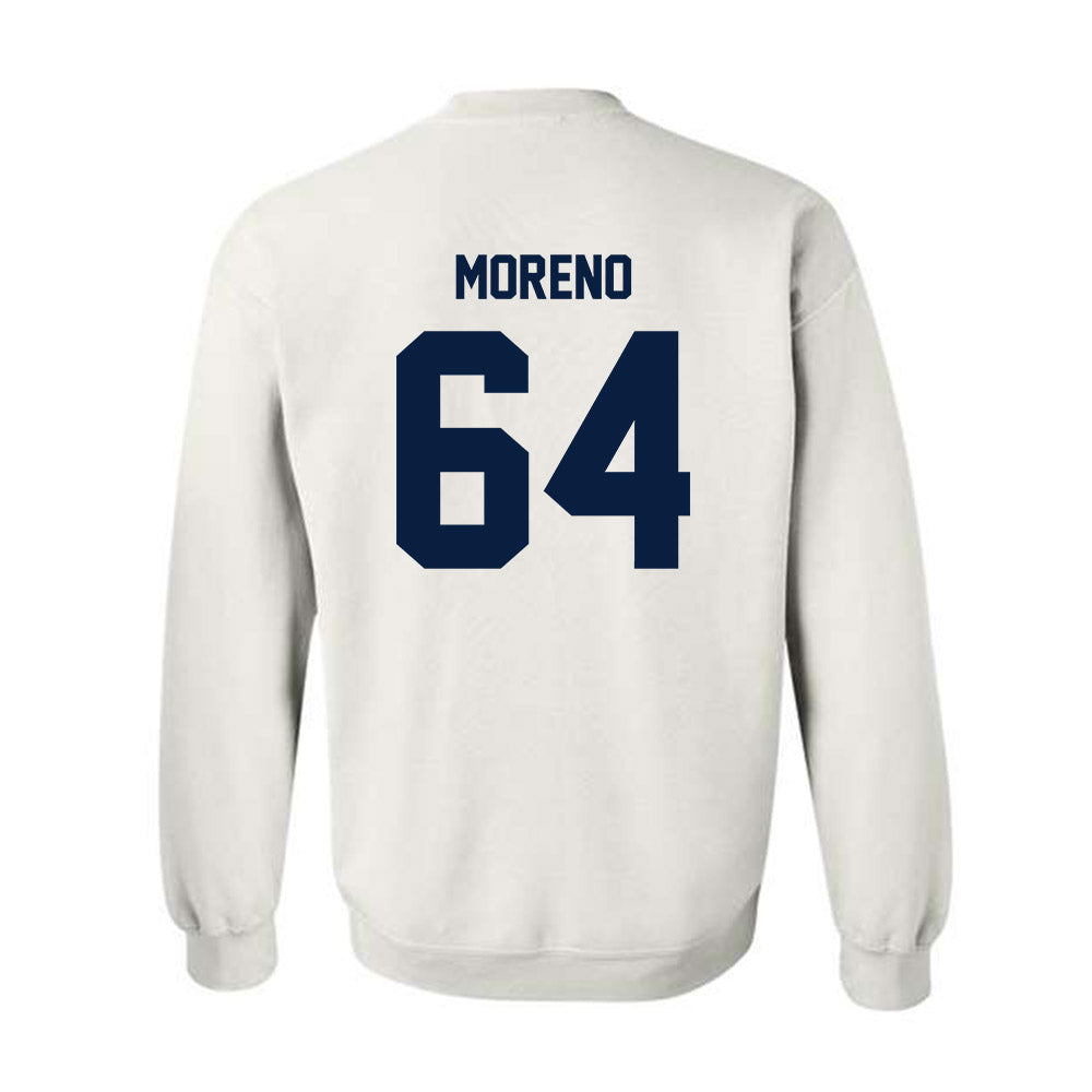 Monmouth - NCAA Football : Chris Moreno - Classic Shersey Crewneck Sweatshirt-1