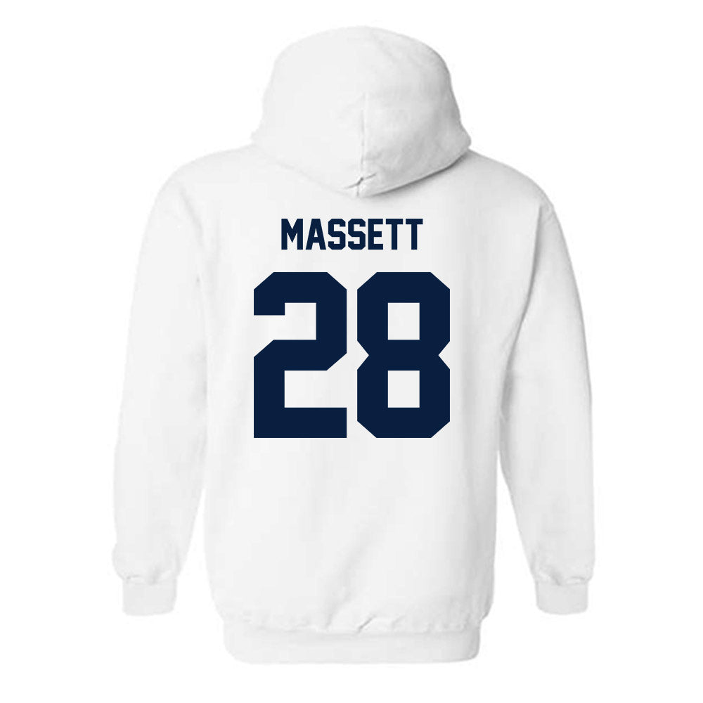Monmouth - NCAA Men's Lacrosse : Sean Massett - Classic Shersey Hooded Sweatshirt-1