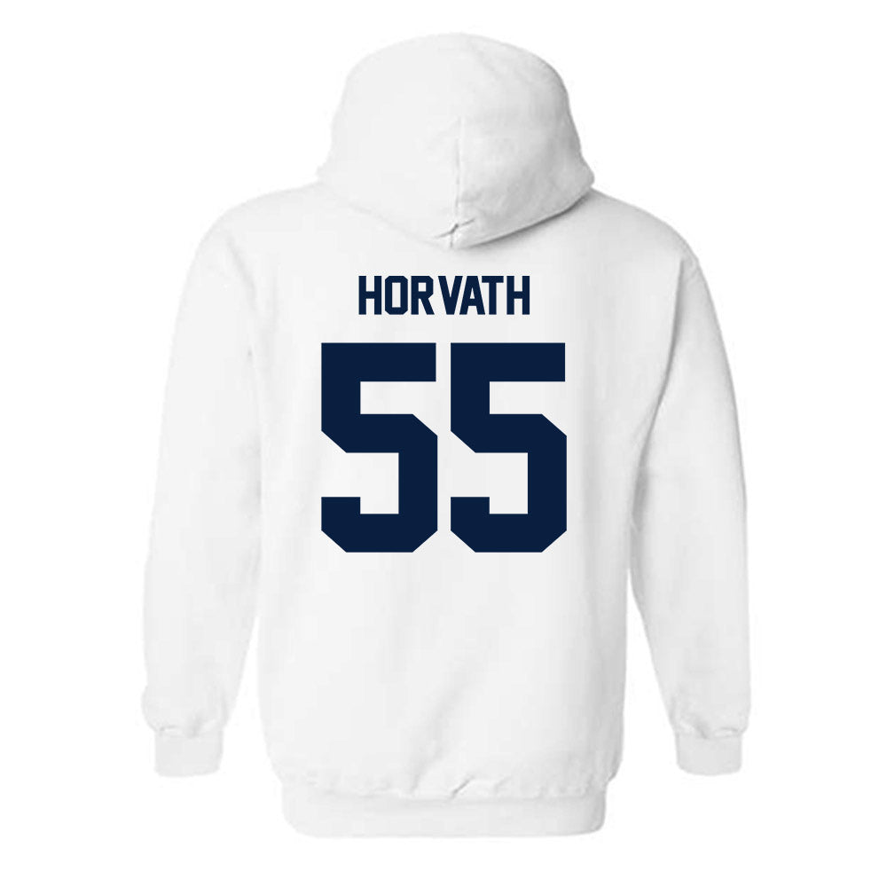 Monmouth - NCAA Baseball : David Horvath - Classic Shersey Hooded Sweatshirt-1