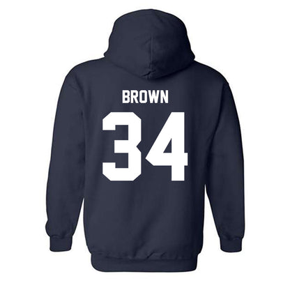 Monmouth - NCAA Football : Anthony brown - Classic Shersey Hooded Sweatshirt-1