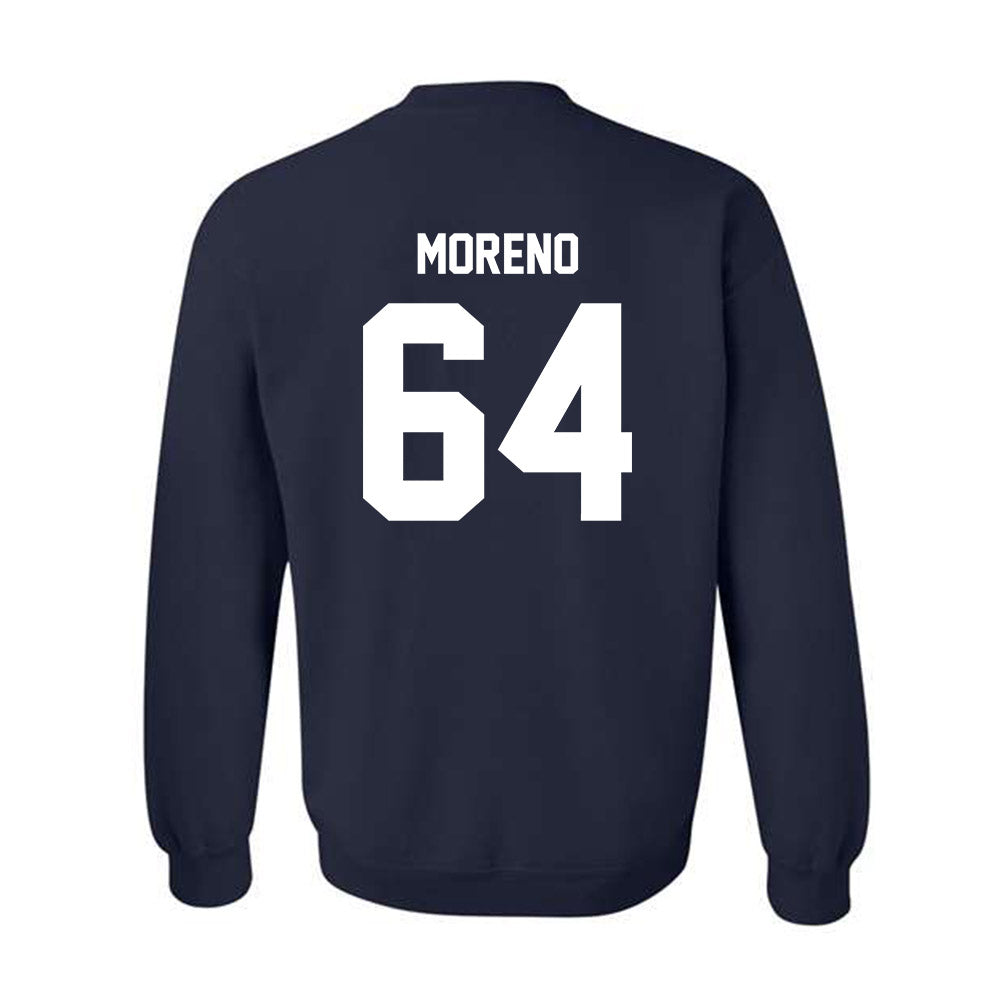 Monmouth - NCAA Football : Chris Moreno - Classic Shersey Crewneck Sweatshirt-1