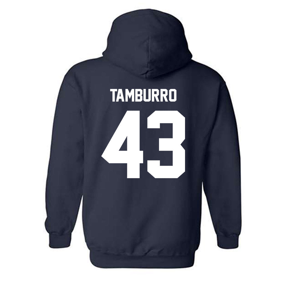 Monmouth - NCAA Baseball : Nick Tamburro - Classic Shersey Hooded Sweatshirt-1