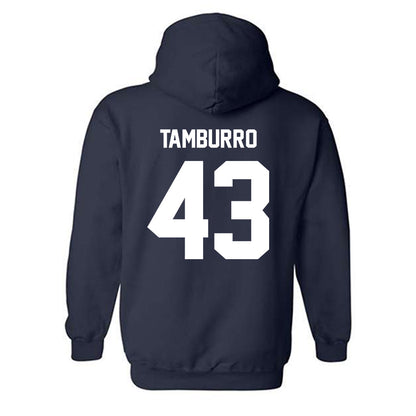 Monmouth - NCAA Baseball : Nick Tamburro - Classic Shersey Hooded Sweatshirt-1