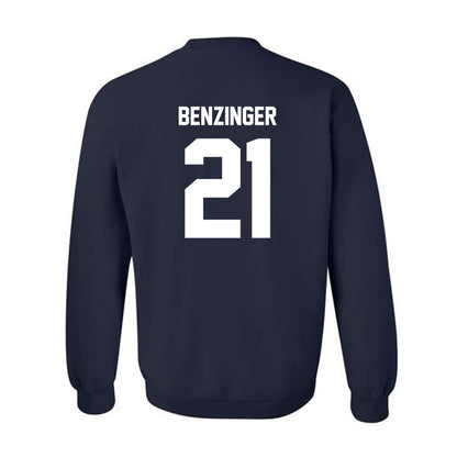 Monmouth - NCAA Baseball : Derek Benzinger - Classic Shersey Crewneck Sweatshirt