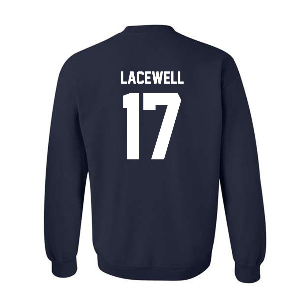 Monmouth - NCAA Men's Lacrosse : Terrence Lacewell - Classic Shersey Crewneck Sweatshirt-1
